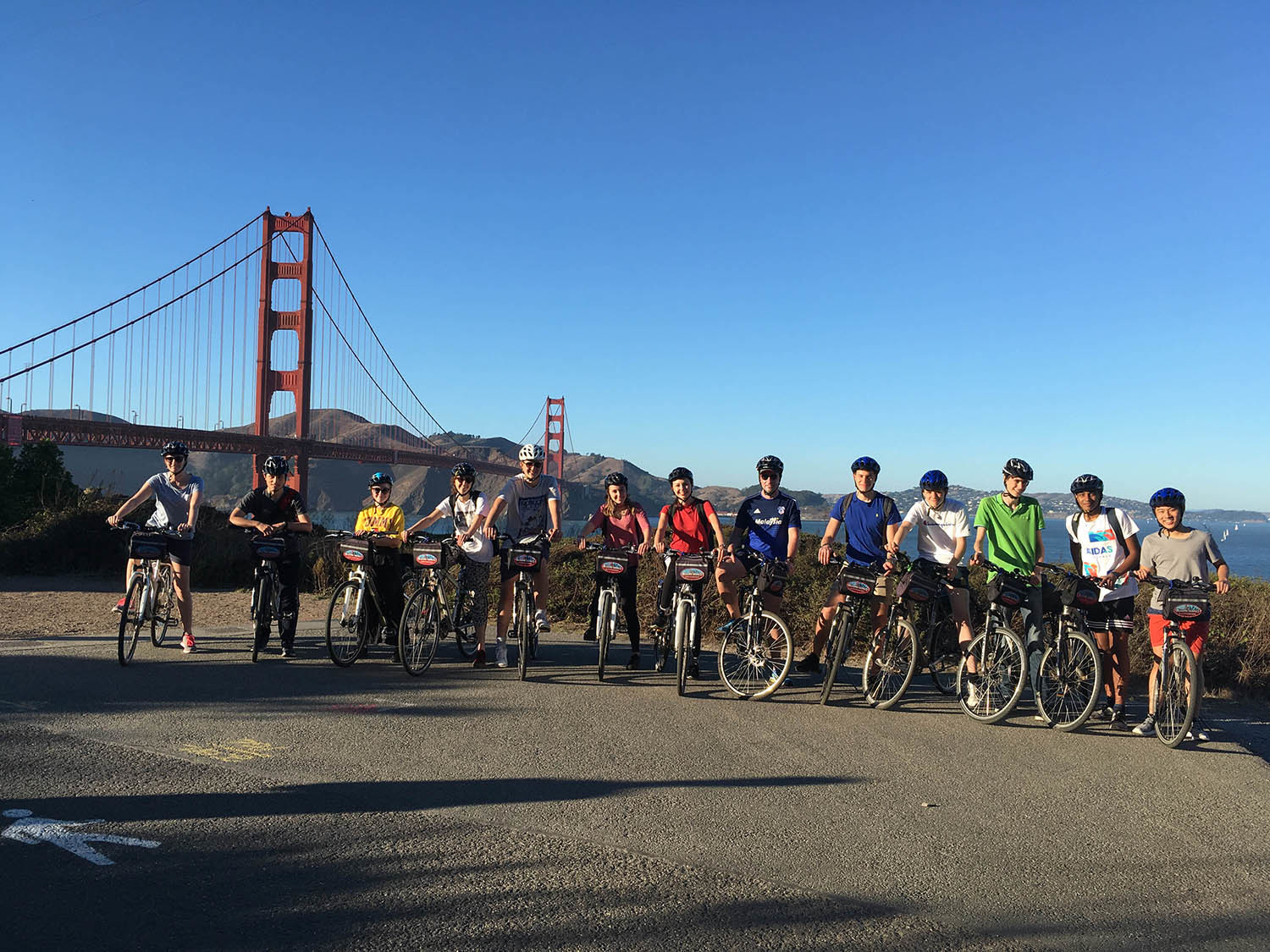 Cycling the Golden Gate bridge